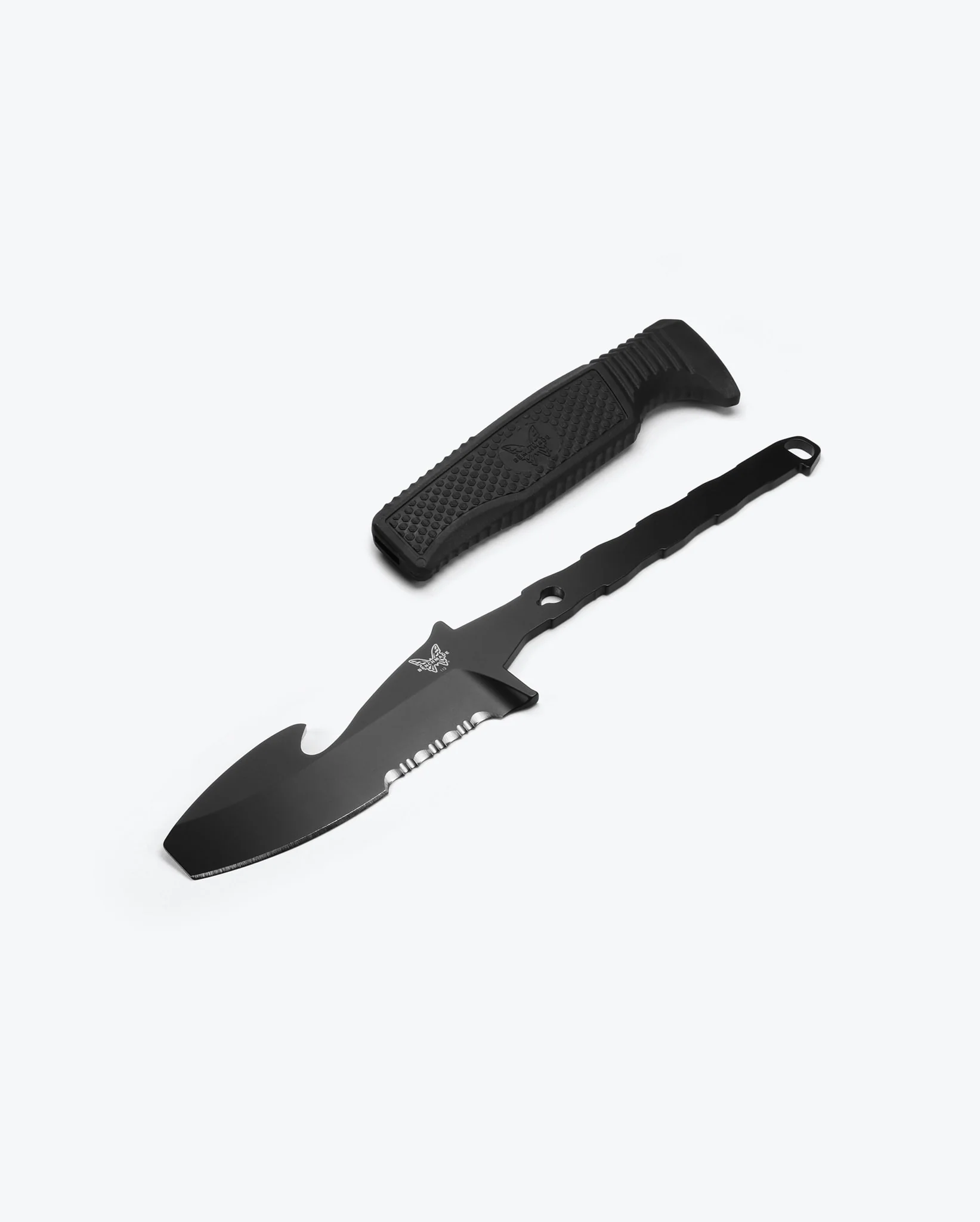 H2O Fixed Dive Knife | Black Santoprene® - Image 6