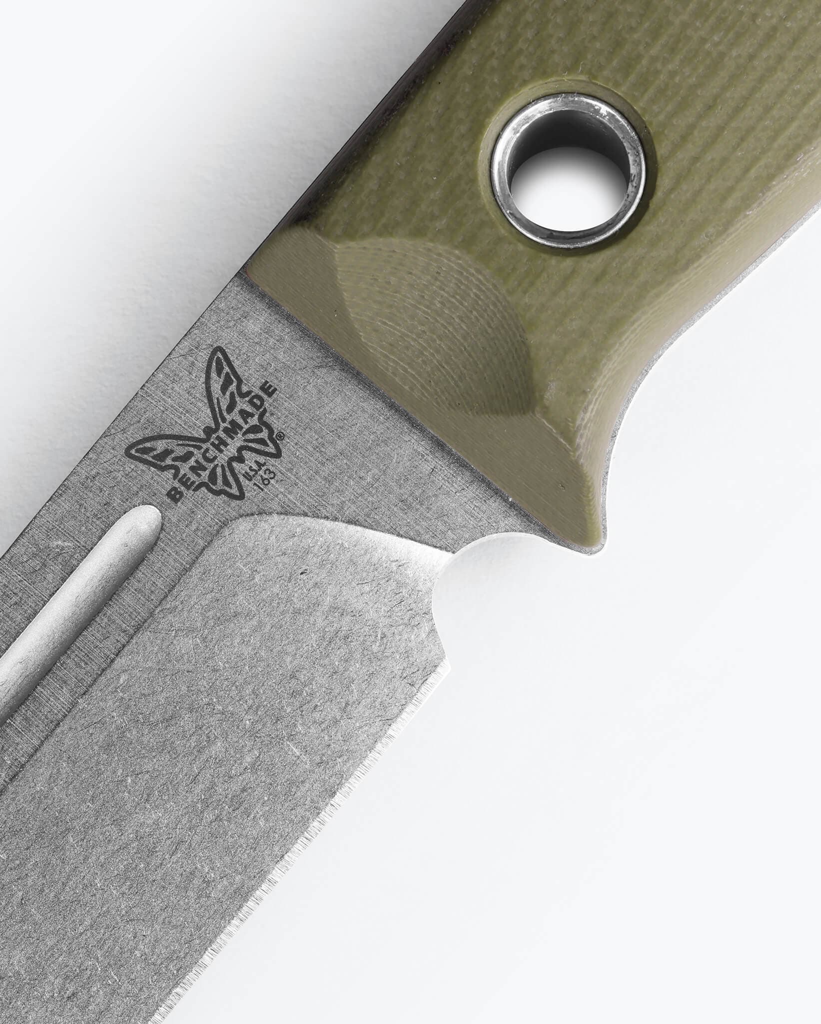 Bushcrafter | OD Green G10 | Drop-point - Image 5