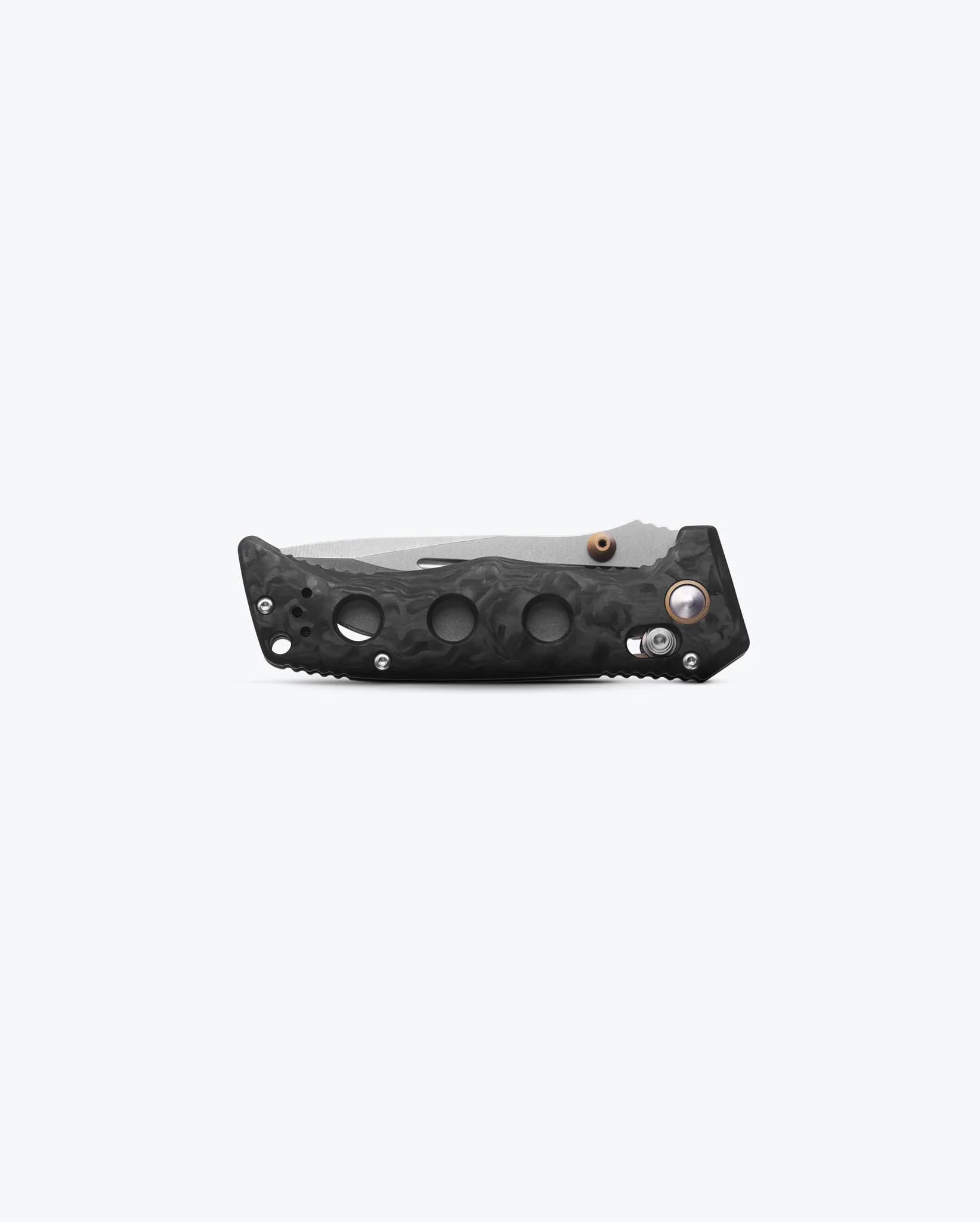 Mini Adamas® | Marbled Carbon Fiber | Drop-point - Image 3