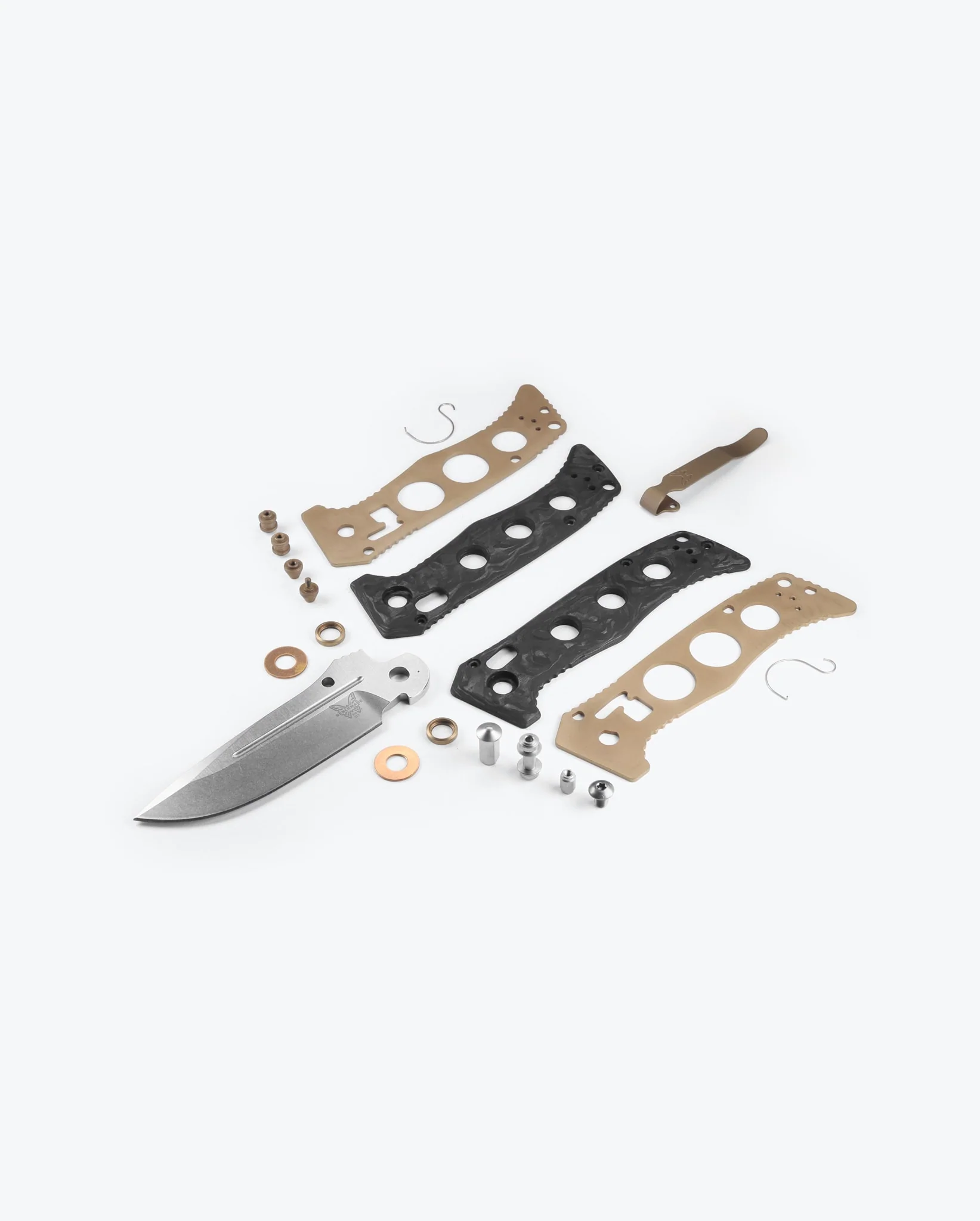Mini Adamas® | Marbled Carbon Fiber | Drop-point - Image 6