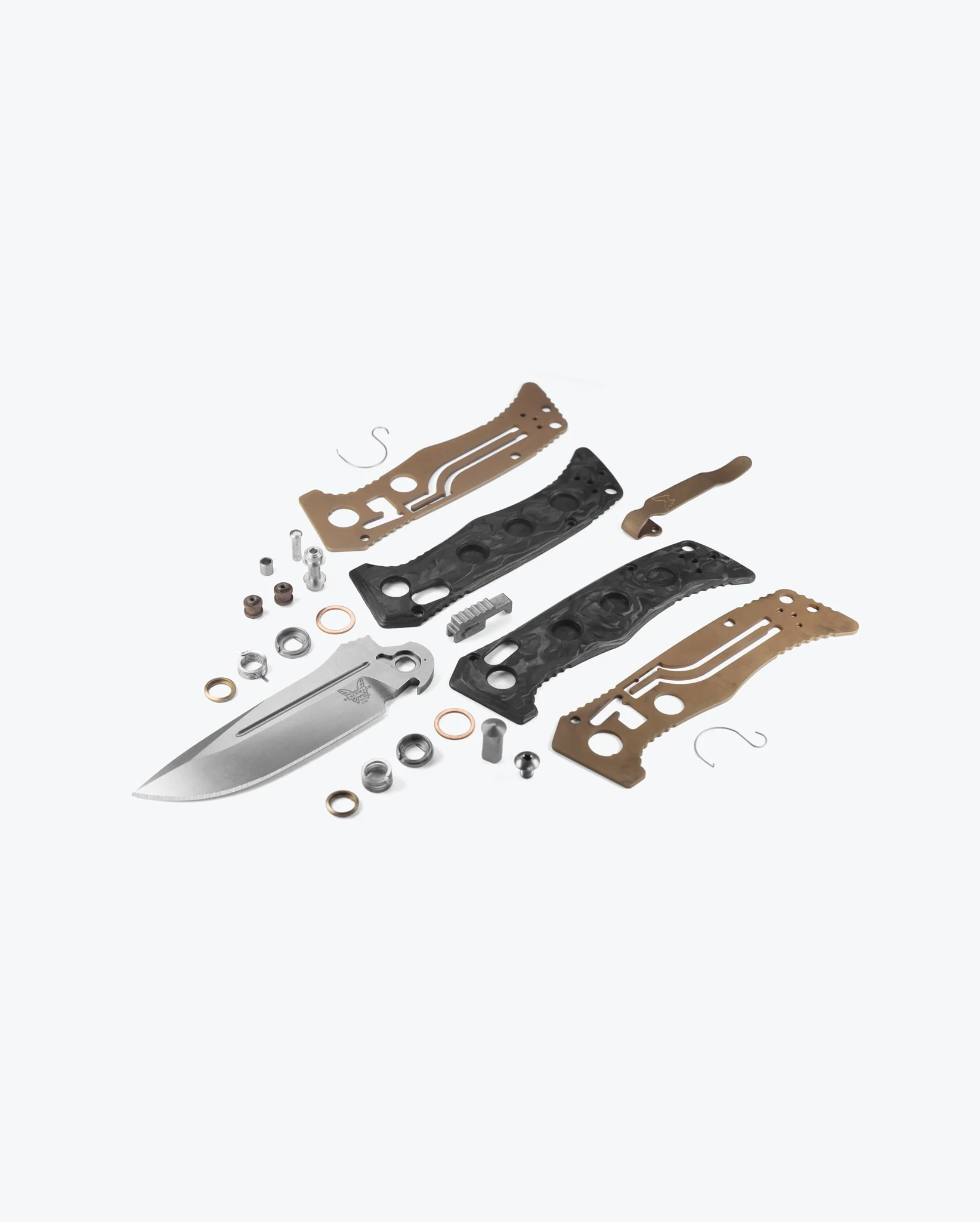 Mini Auto Adamas® | Marbled Carbon Fiber | Drop-point - Image 6