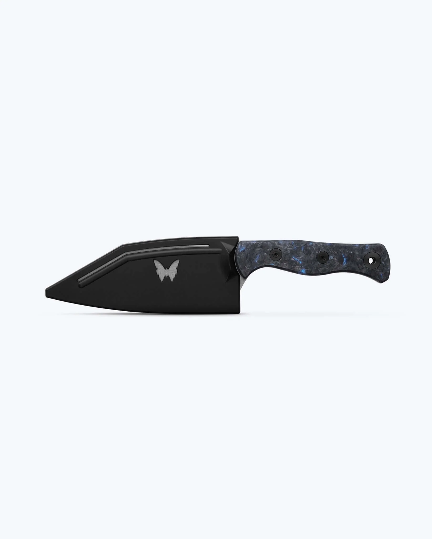 Station Knife | Black/Blue FatCarbon® - Image 3