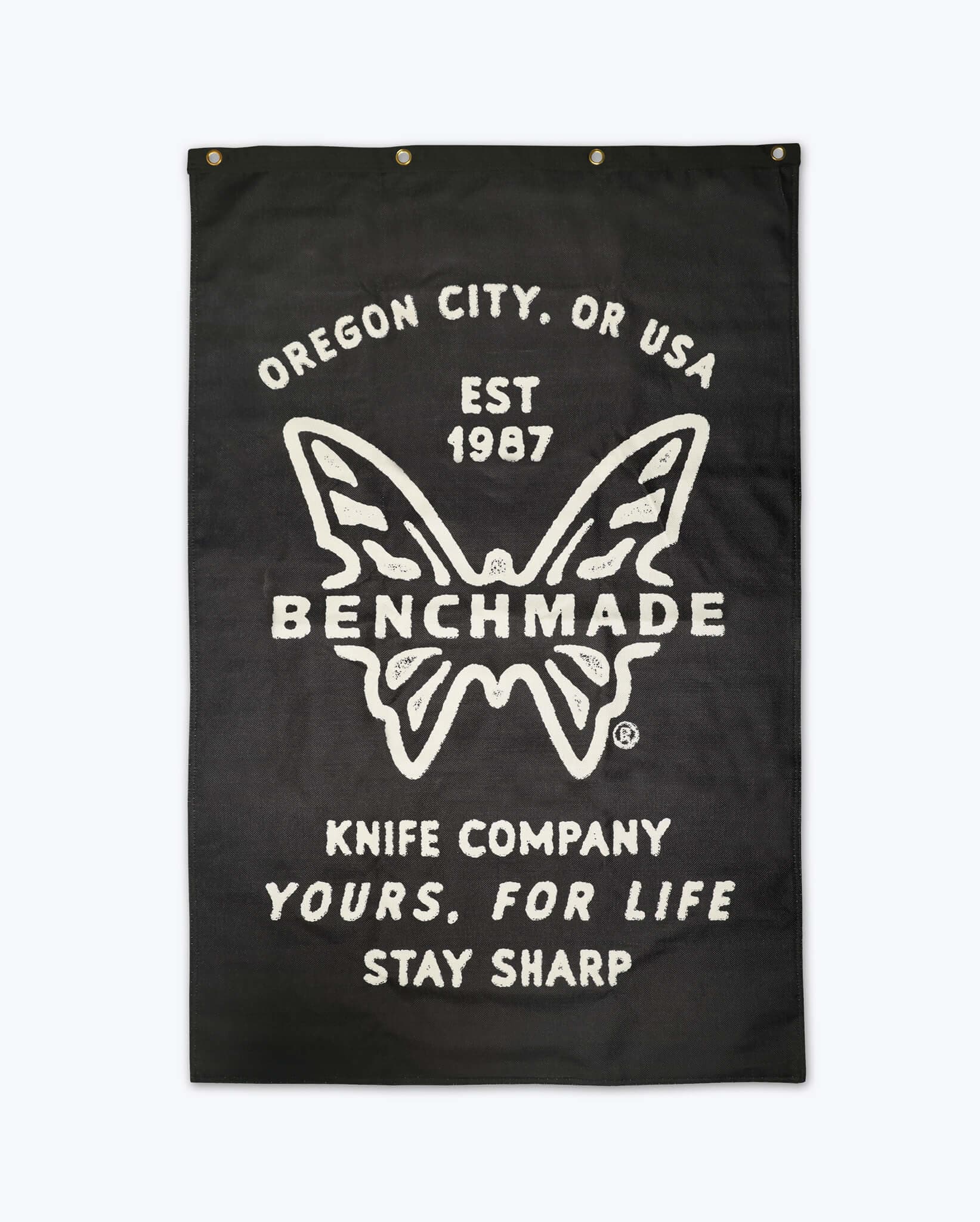 Benchmade Logo Garage Banner | Black - Image 2